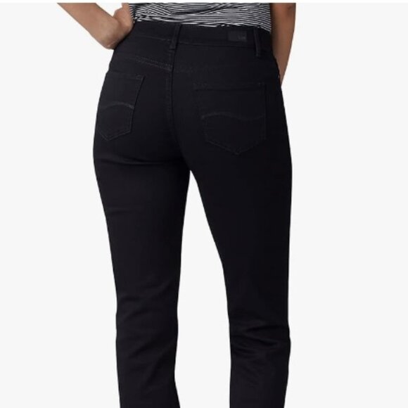 Lee Women's Ultra Lux Comfort with Flex Motion Straight Leg Jean - Picture 2 of 6